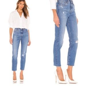 Levi’s 24 Wedgie Icon Fit Jeans In Jive Taps Button Fly Raw Hem 22861-0066